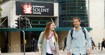 Besök på Solent University i Southampton
